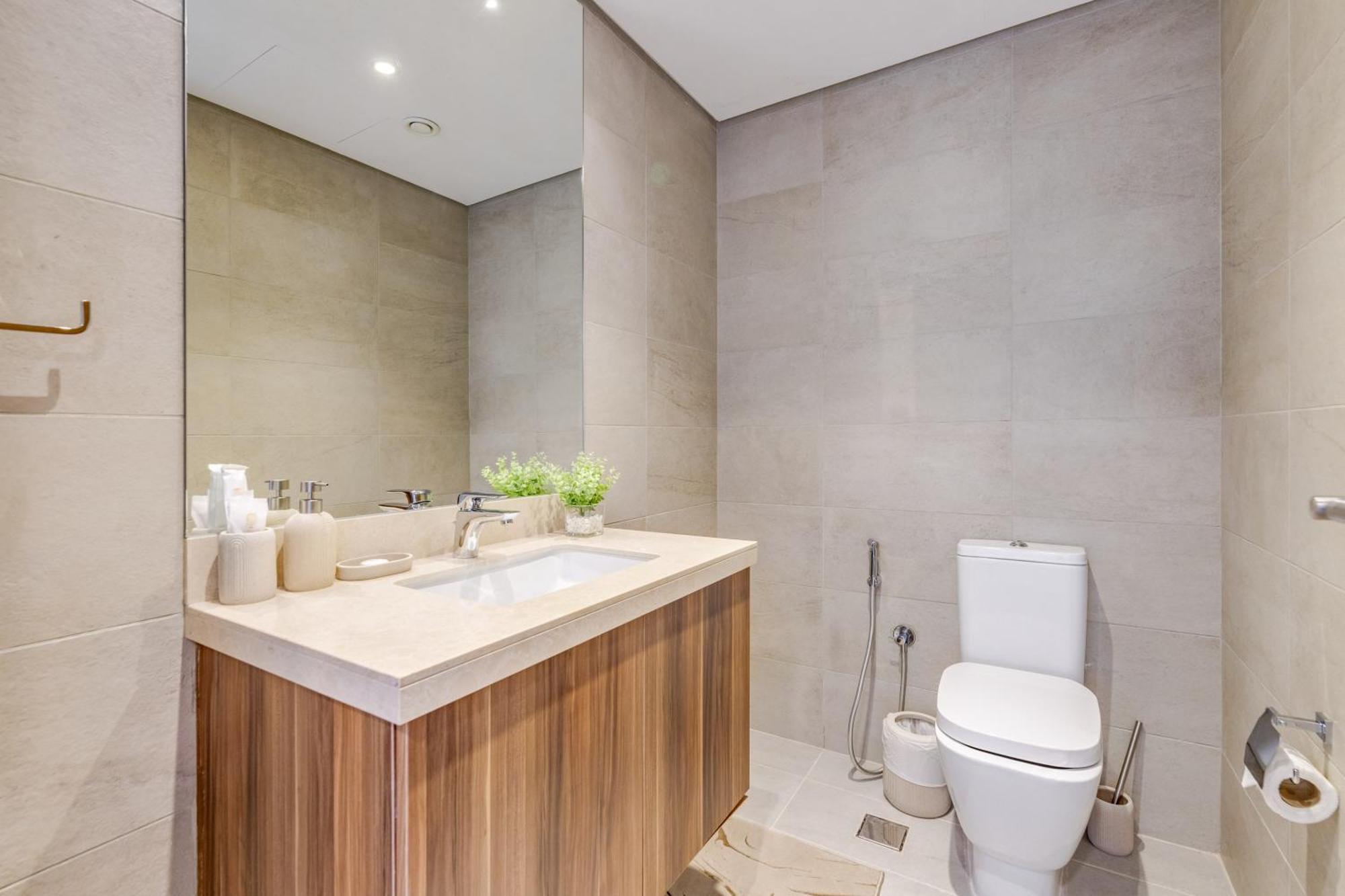 Luxury Azizi Mina Beachfront Apartments Dubai Exteriör bild